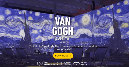 IMAGINE VAN GOGH The immersive exhibition at Kellogg Factory
