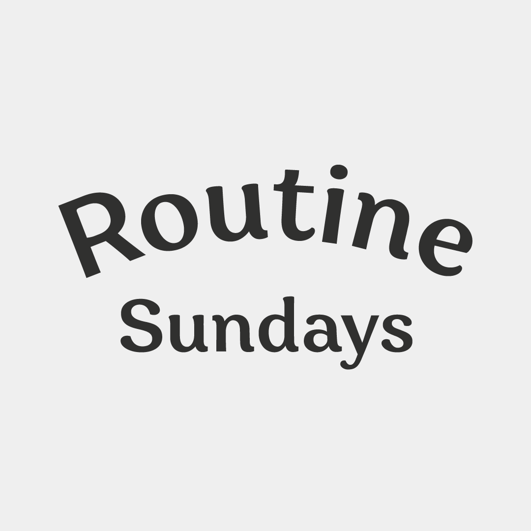 Logo for Routine Sundays