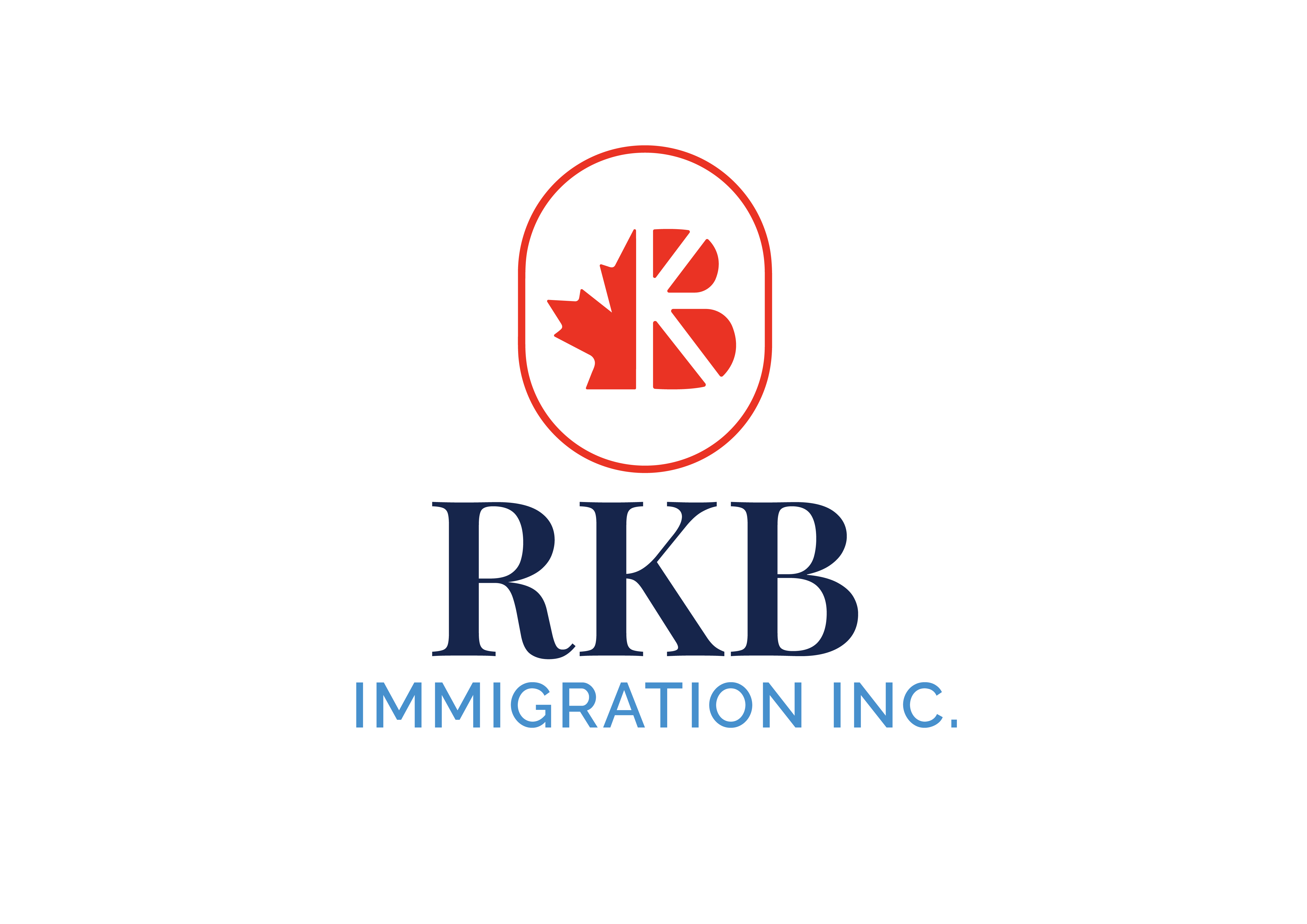 Logo for RKB Immigration Consulting INC